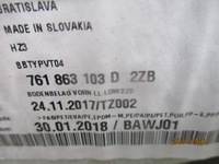 фото thumb №8, Обшивка килимок 761863103d vw touareg iii