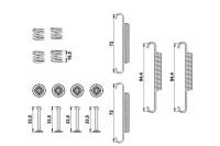фото thumb №1, Ate набор монтажный колодка тормозных mando kia carens iii