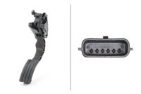 фото thumb №1, Датчик, положение педали газа hella 6pv 009 978-721