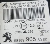 фото thumb №12, Peugeot 308 t9 рестайлінг фара ліва lub права перед led 9816990580, 9816990680