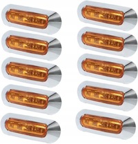 фото thumb №8, 10 szt лампа габаритная 4 led светодиоды габаритный фонарь