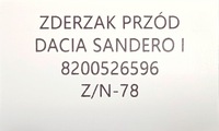 фото thumb №9, Новый оригинальный бампер перед dacia sandero i - 8200526596