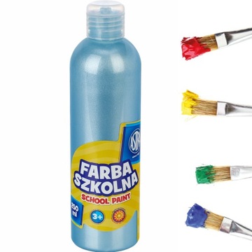 Astra FARBA PLAKATOWA 250 ml perłowa niebieska