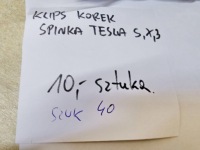 Tesla s x 3 клипса крышка клипса крепёжная nowa Оригинал, фото thumb