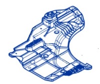 фото thumb №1, Правая защита плита подвеска dacia duster ii