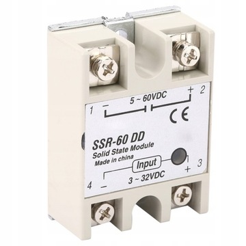 ТВЕРДОТЕЛЬНОЕ РЕЛЕ DCDC SSR60DD 60A
