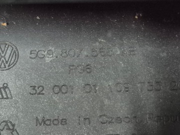 фото thumb №7, Vw golf 7 vii r-line универсал рестайлинг спойлер бампера заднего зад