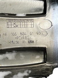 фото thumb №6, Планка бампера хром зад mercedes w166 x166 gls a1668840190