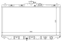 Купить Nissens радиатор воды honda accord 3 1.6 l ca4, фото thumb