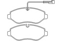 фото thumb №1, Тормозные колодки тормозной. nissan cabstar 06- перед