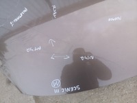 фото thumb №7, Капот крышка двигателя renault grand scenic iii цвет tecnb 08-12