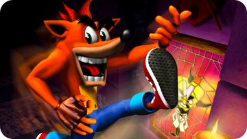 kultowa gra na XBOX CLASSIC CRASH BANDICOOT THE WRATH OF THE CORTEX UNIKAT