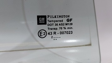 фото thumb №3, Скло кузовна зад права opel vectra c 43r-007023