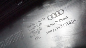 фото thumb №8, Audi a1 ii 18- спойлер накладка бампера зад 82a807421b
