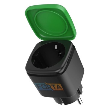 Розетка внешняя WIFI 16А IP44 TUYA ENERGY MEASUREMENT