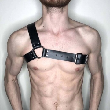 BDSM8 Сексуальные мужские наплечные ремни - Жгуты, ФЕТИШ