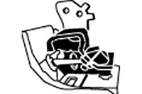 фото thumb №2, Кронштейн системи випускний renault grand scenic ii grand scenic iii