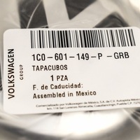 фото thumb №7, New vw beetle 9c wheel центральний hub caps накладки 16" 1c0601149pgrb оригінал