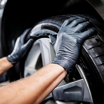 Нитриловые перчатки GOGRIP GO GRIP Черные перчатки для мастерских Черные XXL