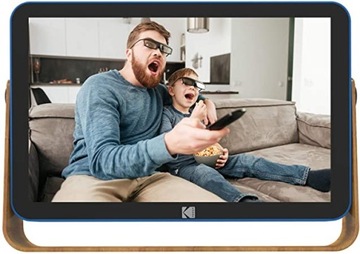 Цифровая рамка Wi-Fi 10 дюймов HD KODAK 13 ГБ + аккумулятор 4000 мАч