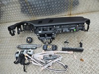 фото thumb №6, Консоль панель приладів панель приладів шкіра білий nić porsche cayenne iii 9y 9y0