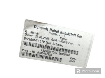 фото thumb №6, Mercedes s w220 220 amg планка пороговая правая lub левая оригинал