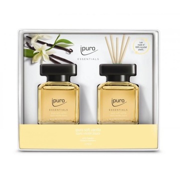 ZESTAW DYFUZORÓW ZAPACHOWYCH Essentials Soft Vanilla iPuro
