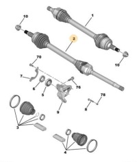 фото thumb №2, Привідний вал права