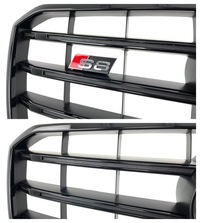 фото thumb №11, Audi a8 s8 d4 lift 2014-2017 решётка радиатора решётка радиатора shadow line