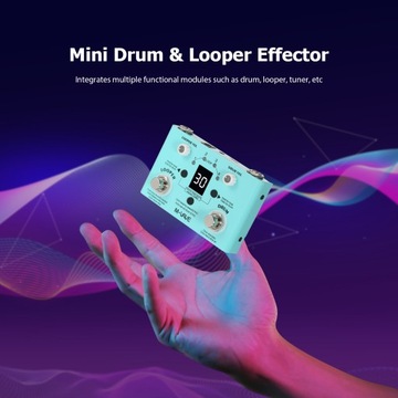 M-VAVE LOST TEMPO Педаль эффектов Drum Looper