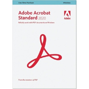 Adobe Acrobat Standard 2020 WIN PL BOX