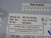 фото thumb №7, Toyota verso 09-13 радио заводской 86120-0f060