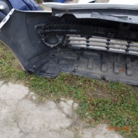 Бампер перед решётка радиатора решётка радиатора renault megane ii lift серебристый в Украине, фото thumb