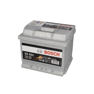 Battery bosch s5 52ah 520a p - Easy Online Shopping ❱ XDALYS