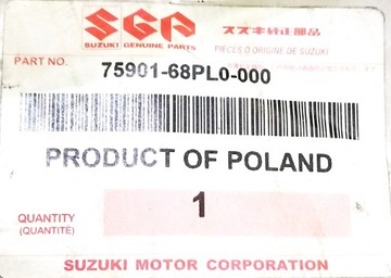 фото thumb №8, Килимки гумові suzuki baleno 2015+ нове оригінальний номер