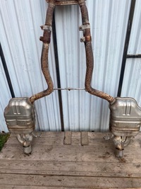 фото thumb №6, Гаситель выхлоп kompletny s4 b6 4,2 quattro активный крышки выхлоп