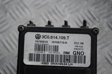 фото thumb №5, Насос abs vw passat b6 2.0 tdi cr 3c0614109t