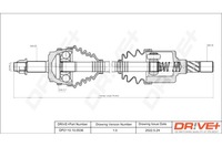 фото thumb №2, Піввісь привідна renault master 06- l drive+