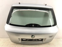 фото thumb №1, Кришка зад skoda fabia ii хетчбек 06-14 срібний задня, багажника