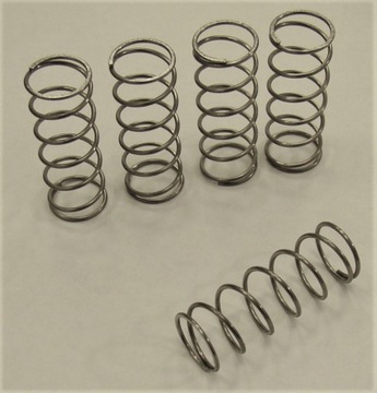 SPRĘŻYNA NACISKOWA d=1,0 * Dz=13,5 * L=36 - 5 szt.