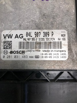 фото thumb №5, Комп'ютер двигуна skoda kodiaq 04l907309p