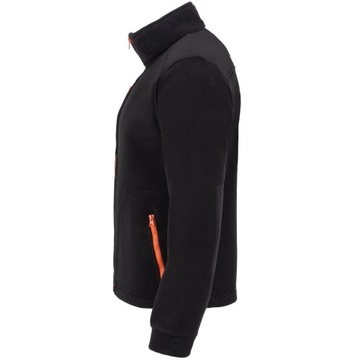 Флисовая толстовка WORK FLEECE FLRA340 BK-OR L