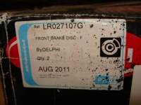 фото thumb №3, Диск гальмівна перед land rover freelander 2 ii 3.2 lr027107 bg4123