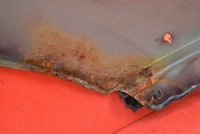 фото thumb №16, Крило лівий перед переднє чорний toyota hilux 7 vii рестайлінг 05-15