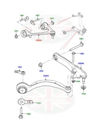 фото thumb №3, Рычаг land rover range rover velar l560 lr117883 hk833091bb