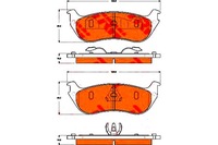 фото thumb №4, Гальмівні колодки гальмівний. ford explorer 01-02 задня