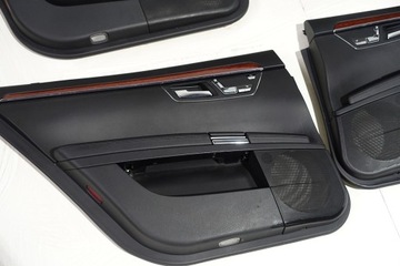 фото thumb №8, Mercedes w221 довгий оббивка сидіння обшивки сидіння