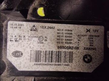 фото thumb №14, Лампа передня перед перед bmw 5 g30 g31 рестайлінг 20- повний led 9850582-06