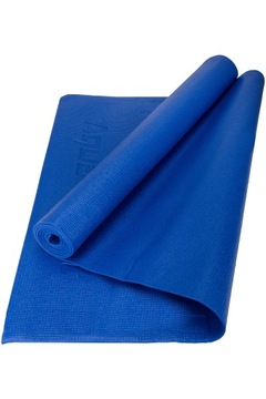 Противоскользящий коврик для йоги из ПВХ Aqua-Sport Powerstrech Blue 0,3 см