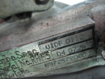 фото thumb №8, Isuzu trooper 3.0 d 4jx1 160km 02r турбонагнітач 8972572000